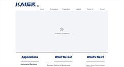 Desktop Screenshot of kaier.net