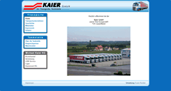 Desktop Screenshot of kaier.at